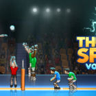 Thunder Spikes Volleyball