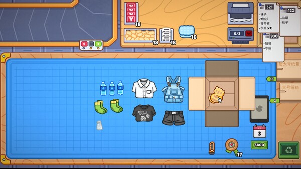 分拣员工作场景