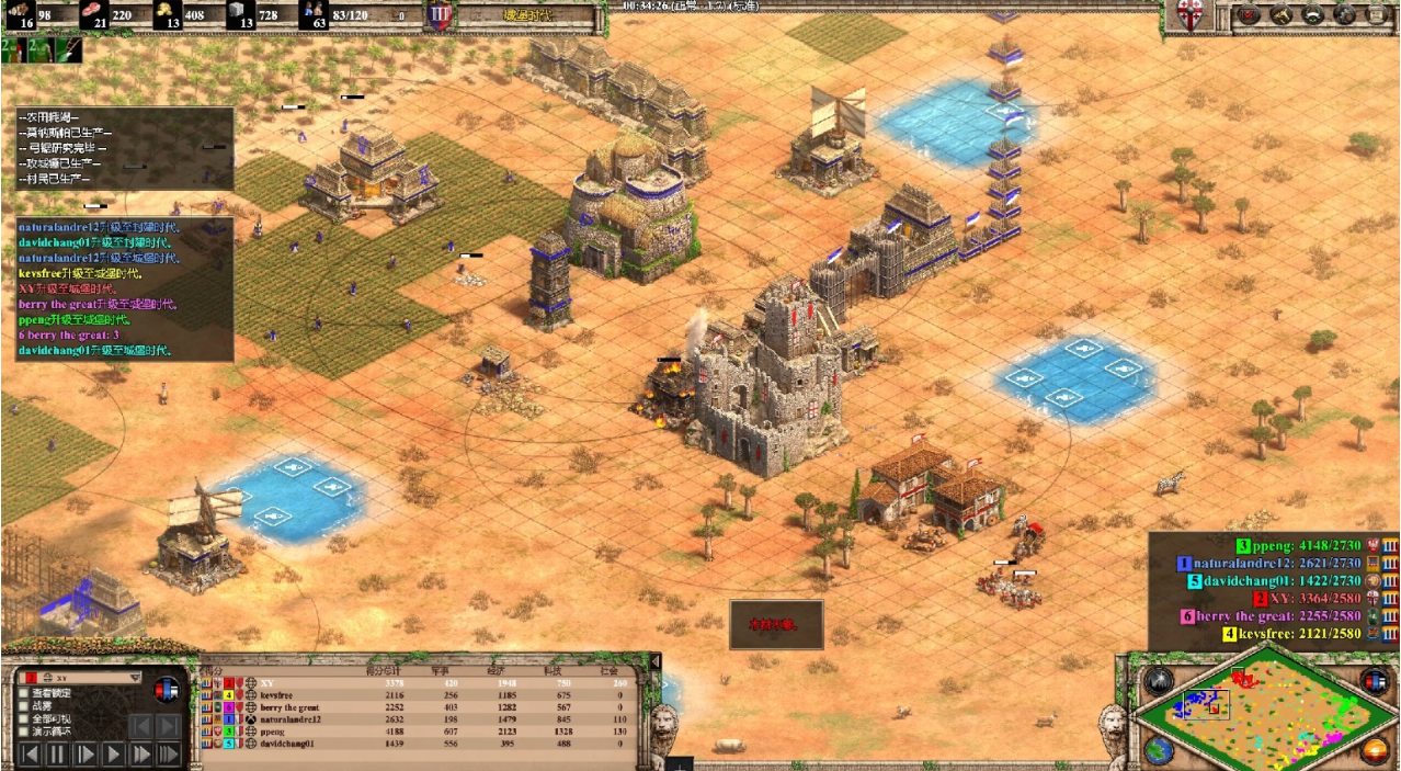 帝国时代2如何快速发育