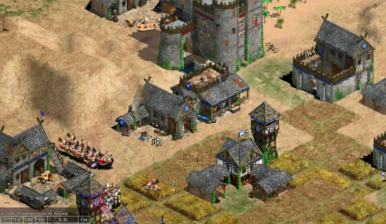 帝国时代2如何快速发育