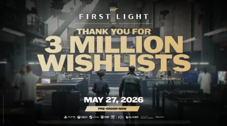 《007：初露锋芒》Steam愿望单突破300万！
