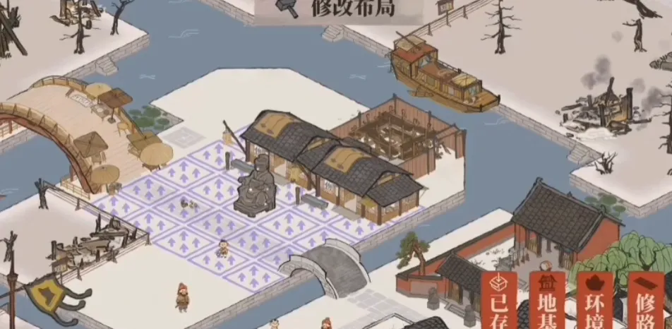 江南百景图小雪上哪找